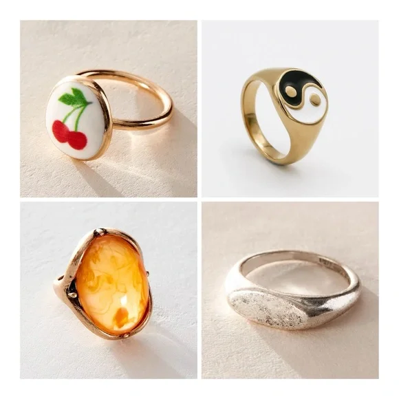 Free People Rings ๐โจ - Picture 1 of 9